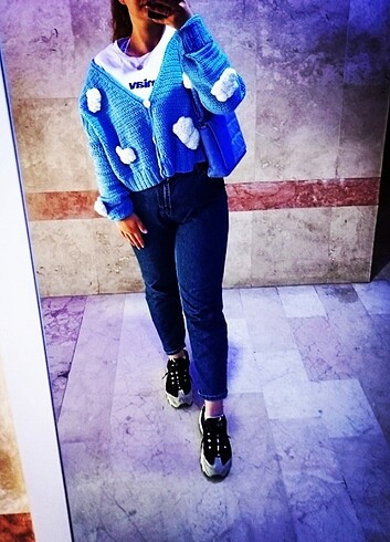 Crop hırka 