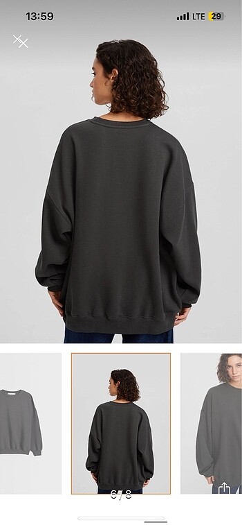 m Beden BERSHKA sweatshirt