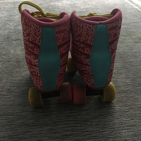 Beden pembe Renk orijinal lisanslı barbie kız 4 tekerlekli paten 36-37 numara