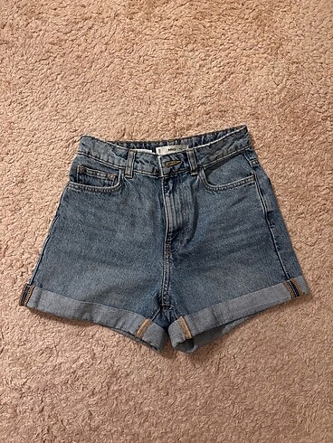 Mango mini jean şort