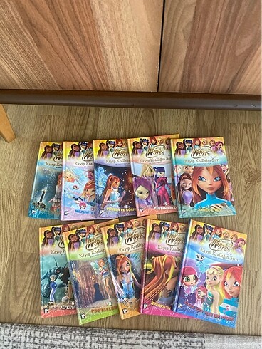 Winx club Kayıp Krallığın Sırrı Kitap Seti Toplam 10 kitap