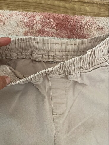 10 Yaş Beden Kız çocuk yandan cepli gabardin pantolon