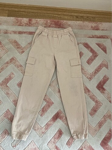 LC Waikiki Kız çocuk yandan cepli gabardin pantolon
