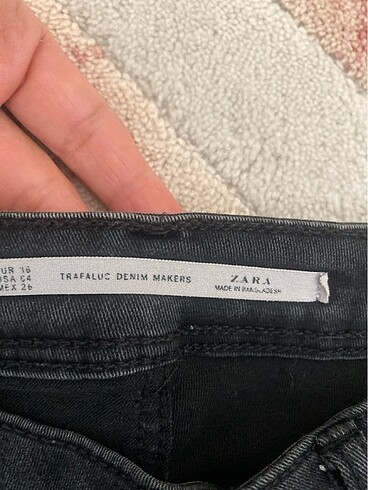 Zara Zara siyah kot pantolon