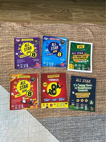 8. Sınıf Newton Yayınları All Star serisi Lgs hazırlık seti