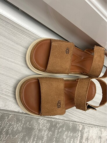 38 Beden kahverengi Renk Ugg sandalet