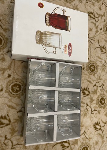 Vidrex Viyana Cam Kupa Seti - Görsel 3