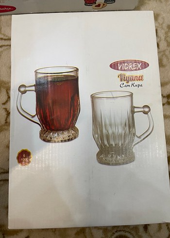 Vidrex Viyana Cam Kupa Seti - Görsel 2