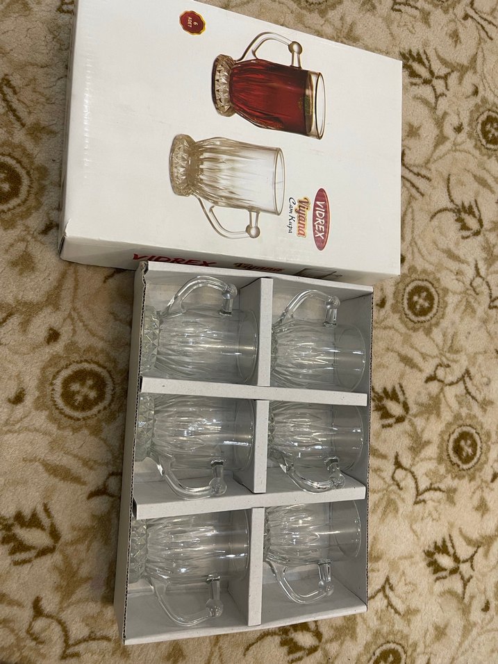 Vidrex Viyana Cam Kupa Seti - Görsel 3