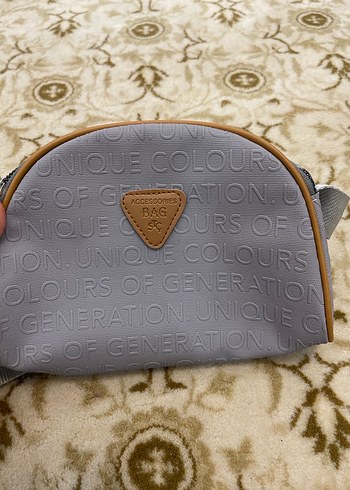 Gri Baskılı Kadın Çanta - Görsel 3