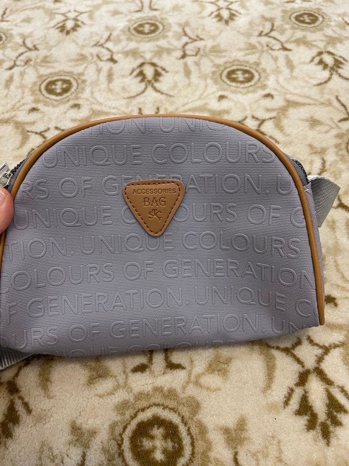 Gri Baskılı Kadın Çanta - Görsel 3