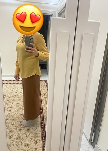 Boncuk İşlemeli Bej Gömlek - Görsel 3