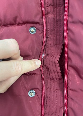 Düğmeli Erkek Çocuk Bordo Mont - Görsel 7