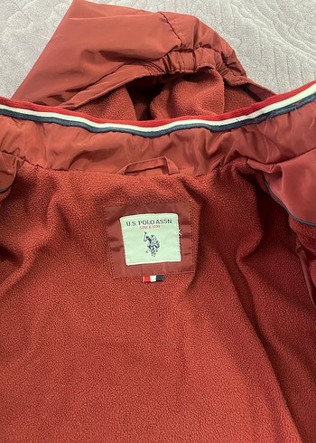 Düğmeli Erkek Çocuk Bordo Mont - Görsel 5