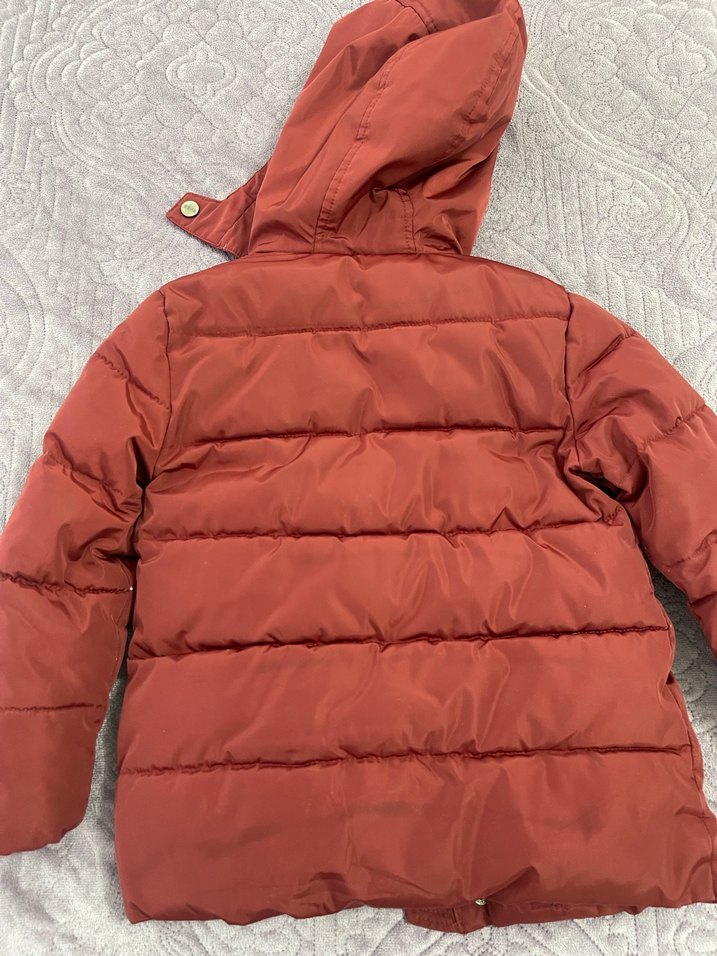 Düğmeli Erkek Çocuk Bordo Mont - Görsel 3