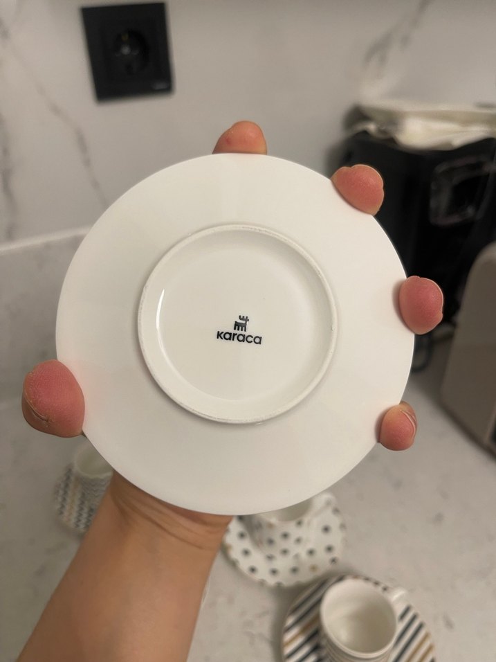 Karaca Nossa 6'lı Renkli Kahve Fincanı Takımı 80 ml - Görsel 4