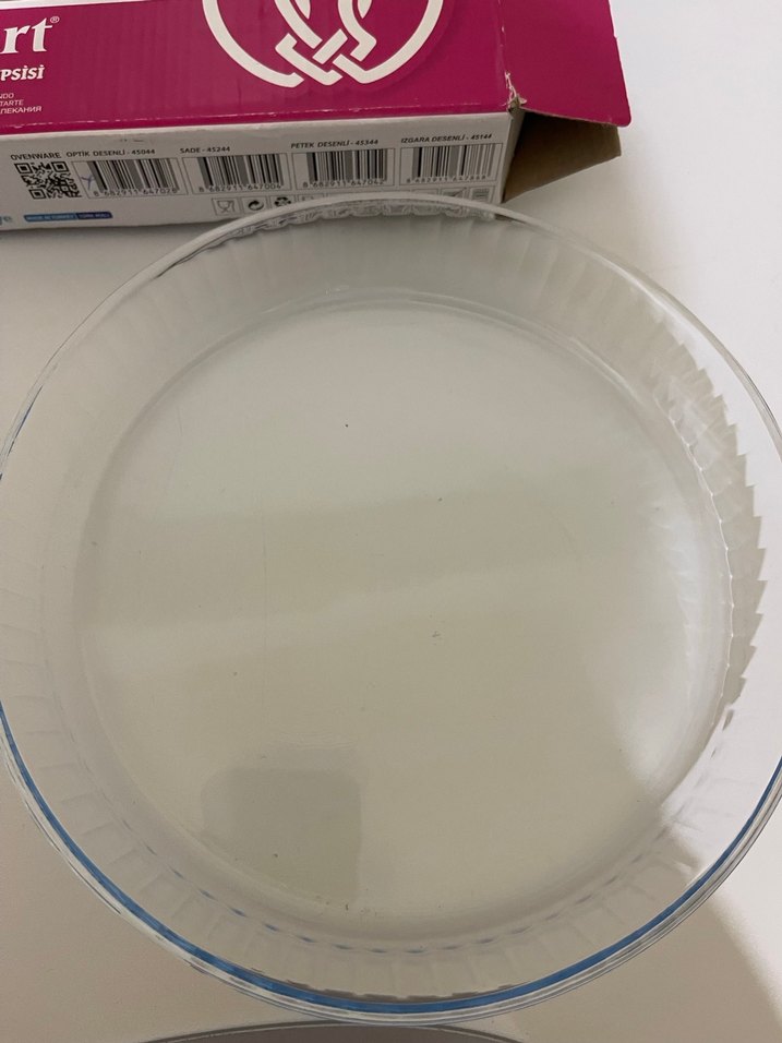 Braart Yuvarlak Fırın Tepsisi - Cam - Görsel 2