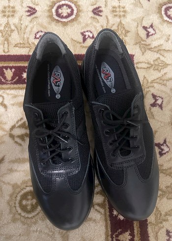 Siyah Bağcıklı unisex Spor Ayakkabı - Görsel 2