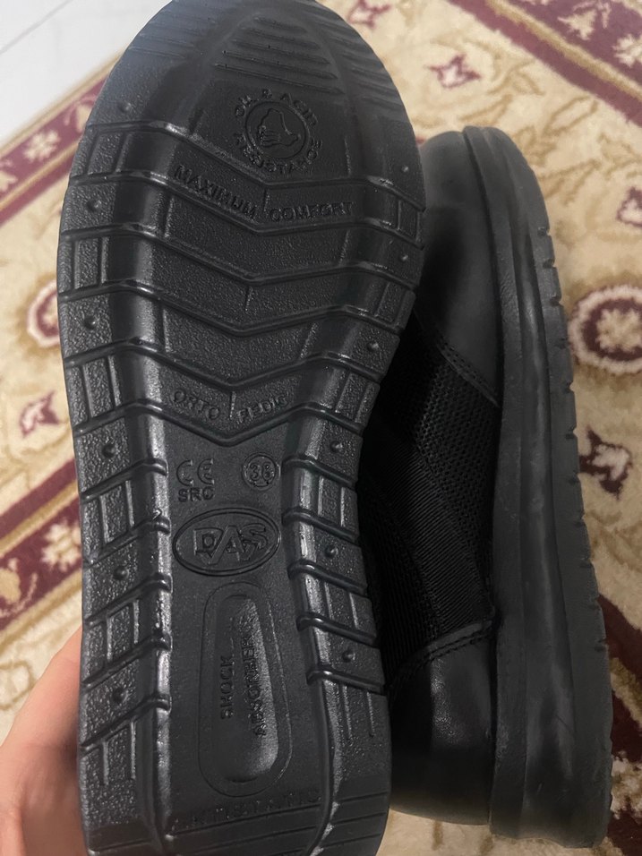 Siyah Bağcıklı unisex Spor Ayakkabı - Görsel 4