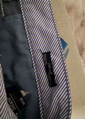 DeFacto Oscar Model Pantolon - 34/34 (Uzun Boy) - İndigo Mavi - Görsel 3