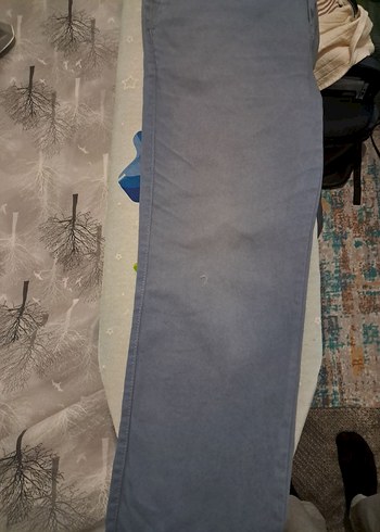 DeFacto Oscar Model Pantolon - 34/34 (Uzun Boy) - İndigo Mavi - Görsel 6