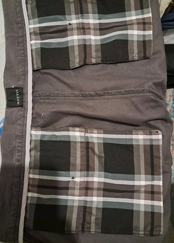 Nottis Koyu Gri / Füme Kanvas Pantolon iş  Bahçe Kullanımı İçin - Görsel 3