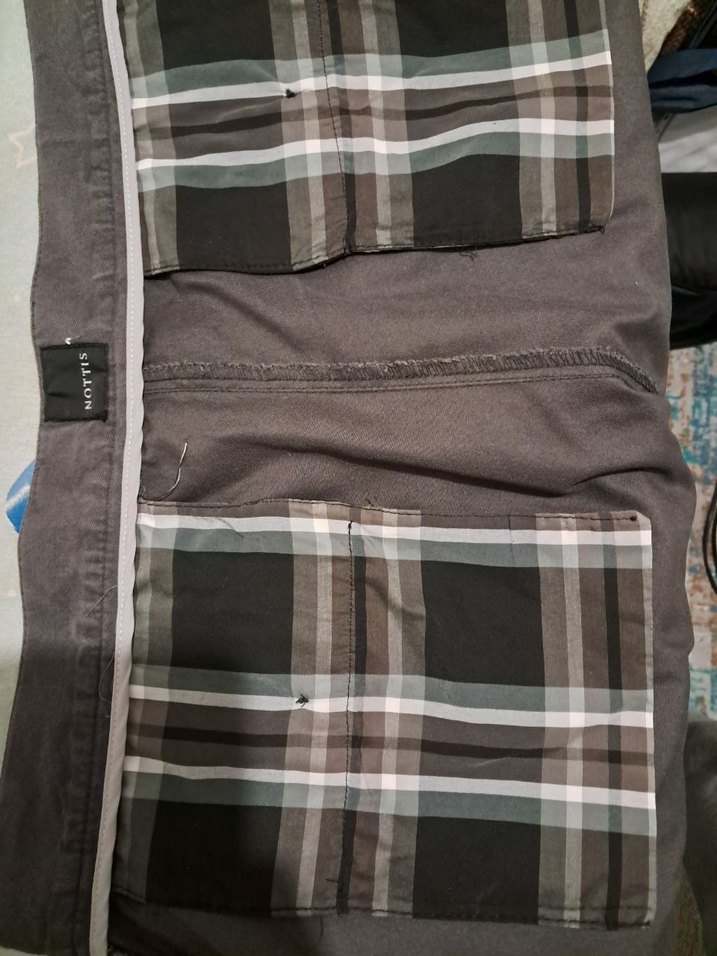 Nottis Koyu Gri / Füme Kanvas Pantolon iş  Bahçe Kullanımı İçin - Görsel 3