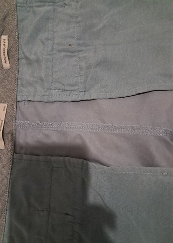 DeFacto Paco Model Chino Pantolon - 33/32 Beden - Buz Mavisi - Görsel 3