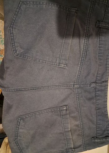 DeFacto Petrol Mavisi Kanvas Pantolon - 32/32 (Günlük Kullanım - Görsel 6