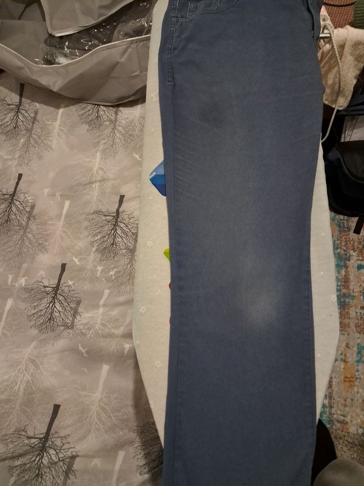 DeFacto Petrol Mavisi Kanvas Pantolon - 32/32 (Günlük Kullanım - Görsel 4