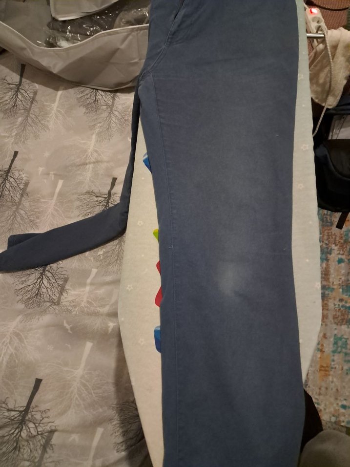 DeFacto Petrol Mavisi Kanvas Pantolon - 32/32 (Günlük Kullanım - Görsel 2