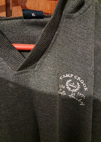 DeFacto XL Kapüşonlu Gri Sweatshirt / Hırka - Görsel 2