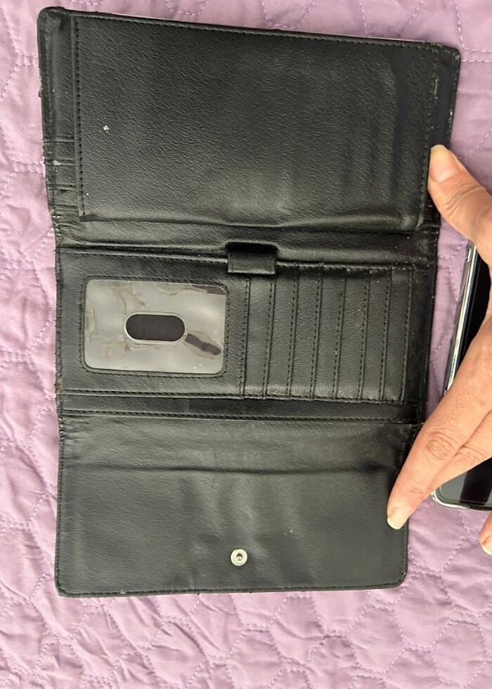 Amerika'dan orginal Nine West cüzdan  - Görsel 2