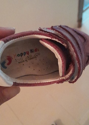 22 Beden bordo Renk kız çocuk spor ayakkabısı
