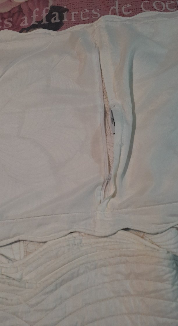 krem yatak ortusu pike - Görsel 3