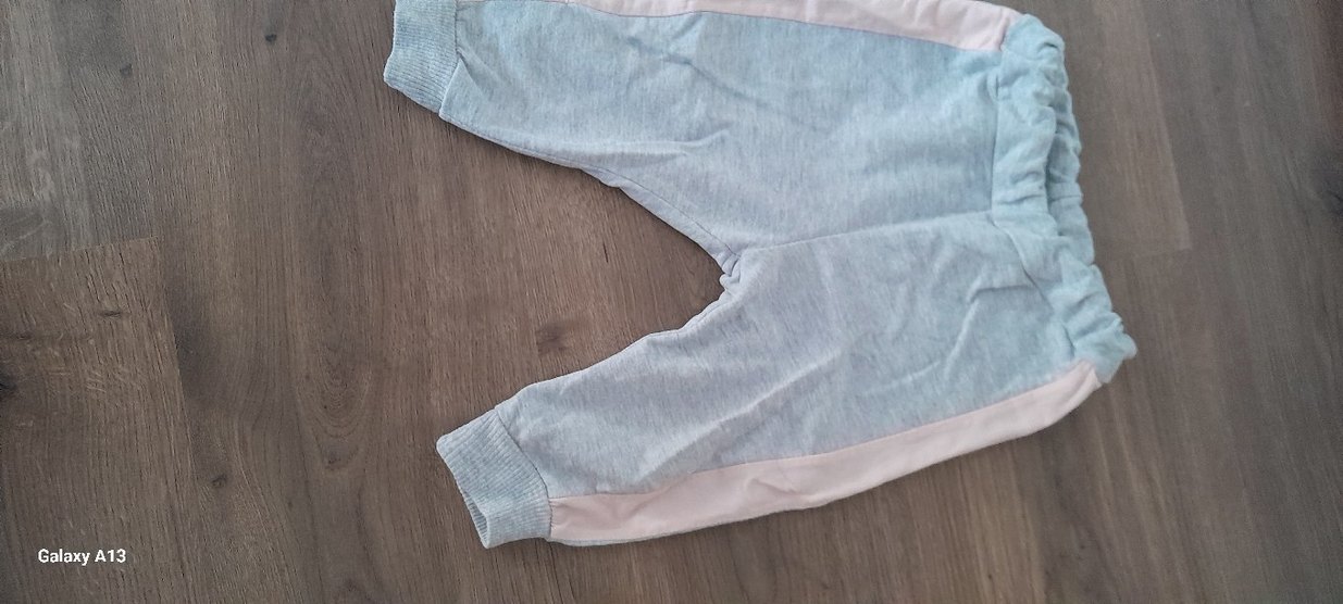 Pamuklu Bebek Pijama Altı - Bej Desenli - Görsel 3