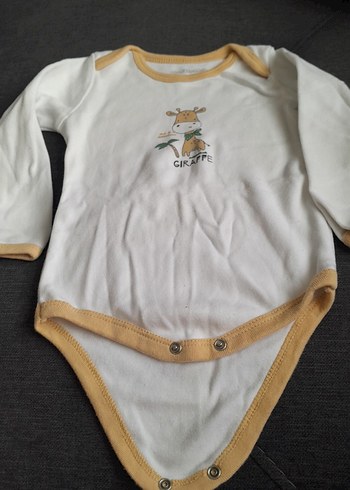 Çok Renkli Düğmeli Bebek Body - Görsel 3