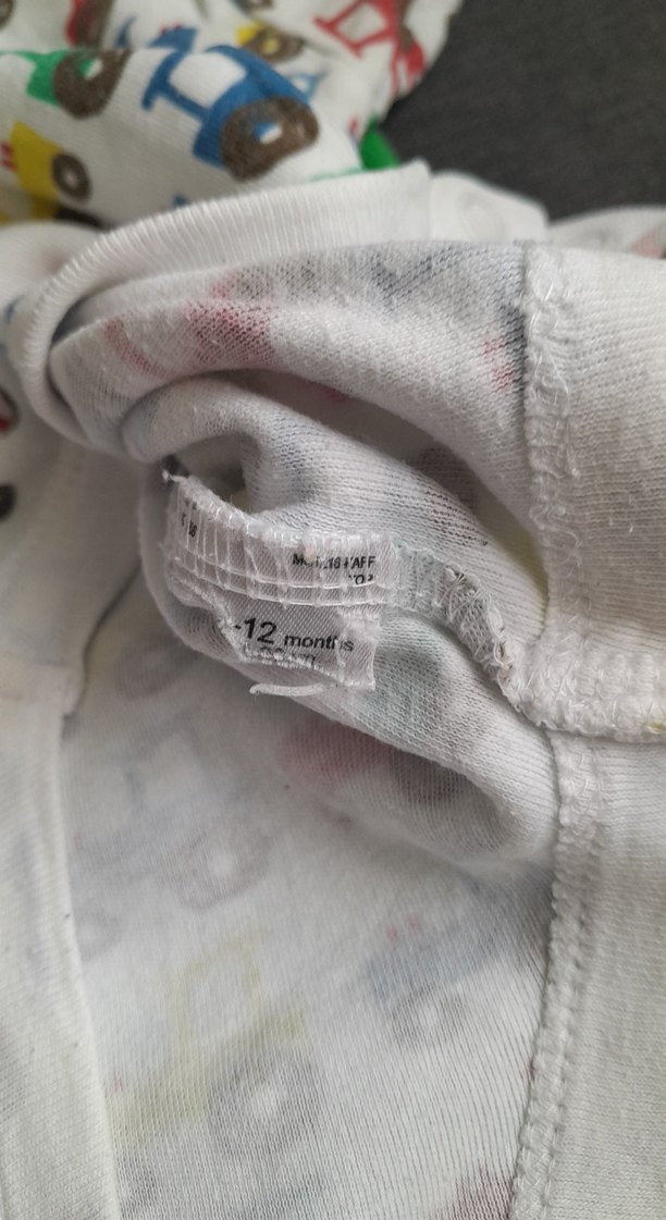 Çok Renkli Düğmeli Bebek Body - Görsel 2