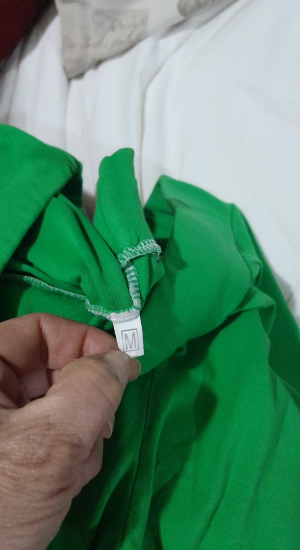 Parlak Yeşil Midi Kadın tayt - Görsel 2