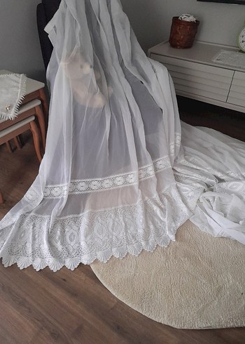 salon güpürlü tül - Görsel 2