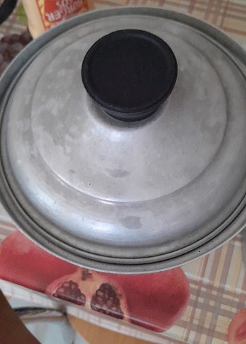 Diger Gri Tencere Kapaklı