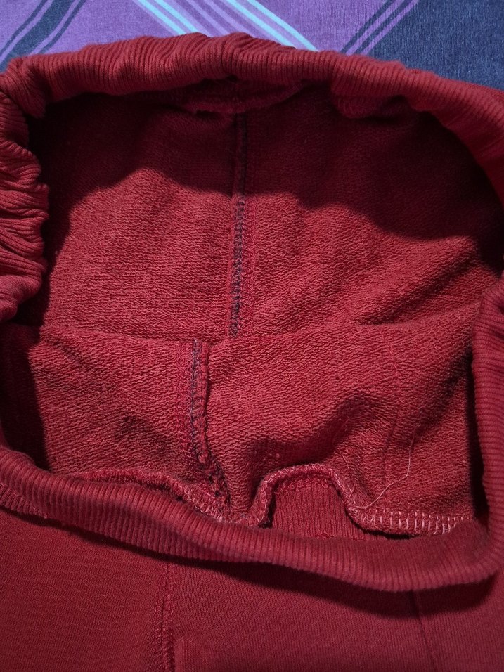 kadın kırmızı eşofman - Görsel 5