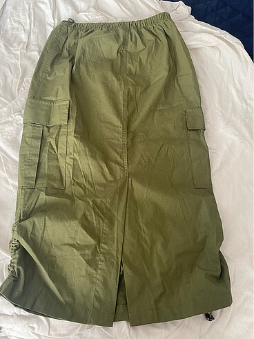 Asker yeşili etek - Görsel 2