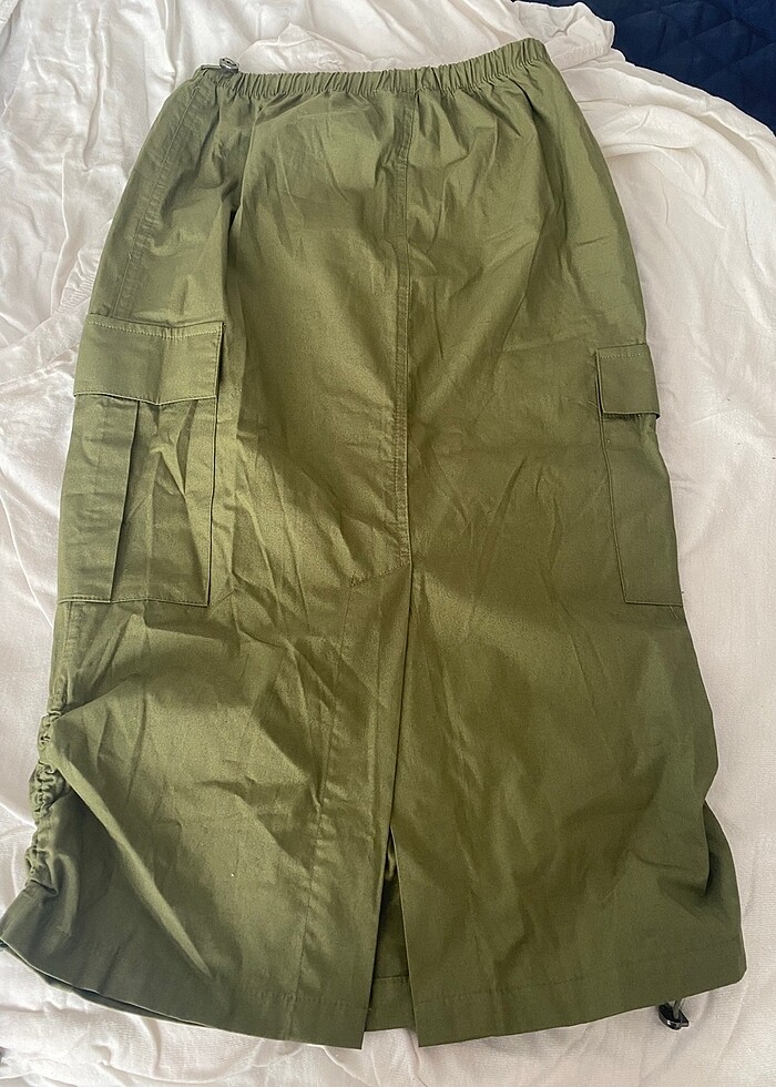 Asker yeşili etek - Görsel 2