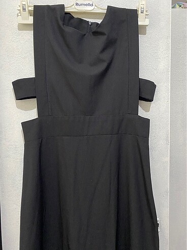 Siyah uzun abiye elbise - Görsel 2