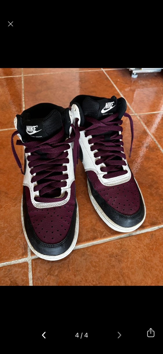 Mor Nike Spor Ayakkabı - Görsel 2