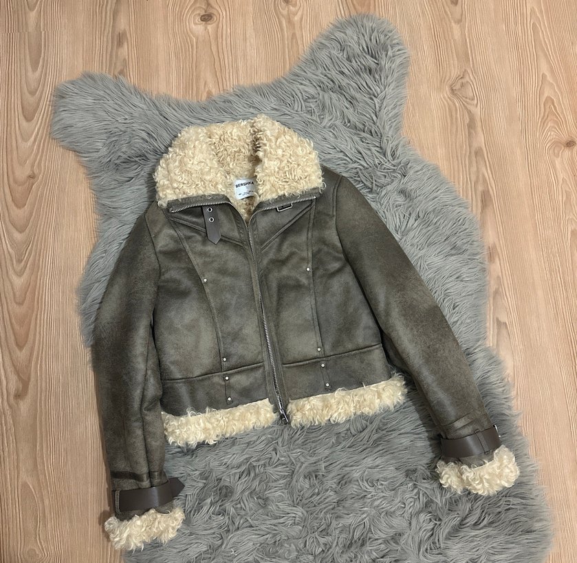 Bershka Kadın Kürklü Mont - Görsel 2