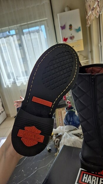 38 Beden siyah Renk Harley davidson çizme