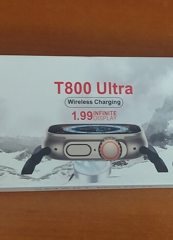  Beden T800 ULTRA TEMASSIZ ŞARJLI ÇİFT KORDONLU SAAT