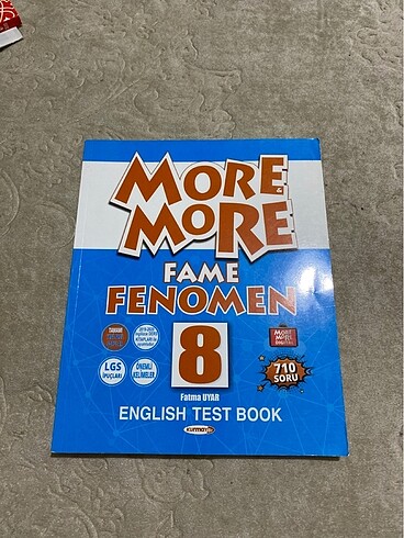 More and more fame fenomen 8. sınıf ingilizce test kitabı